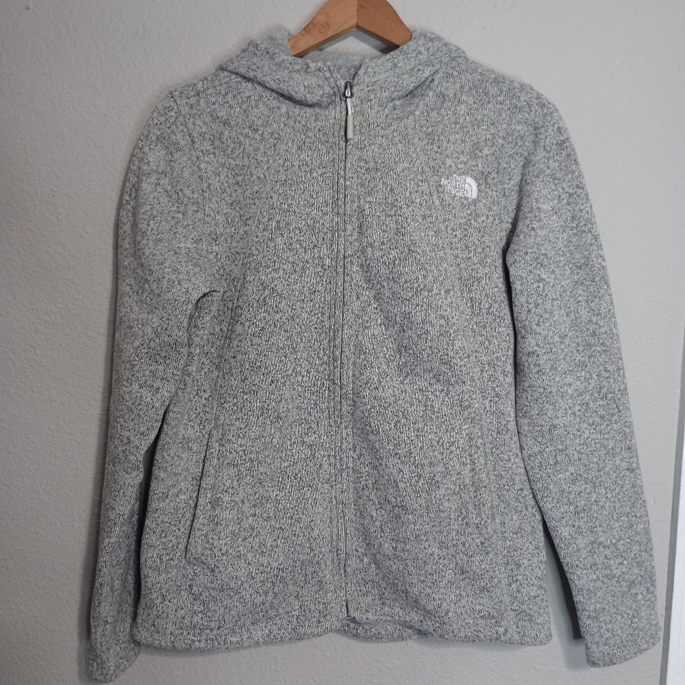 the north face crescent full zip hoodie